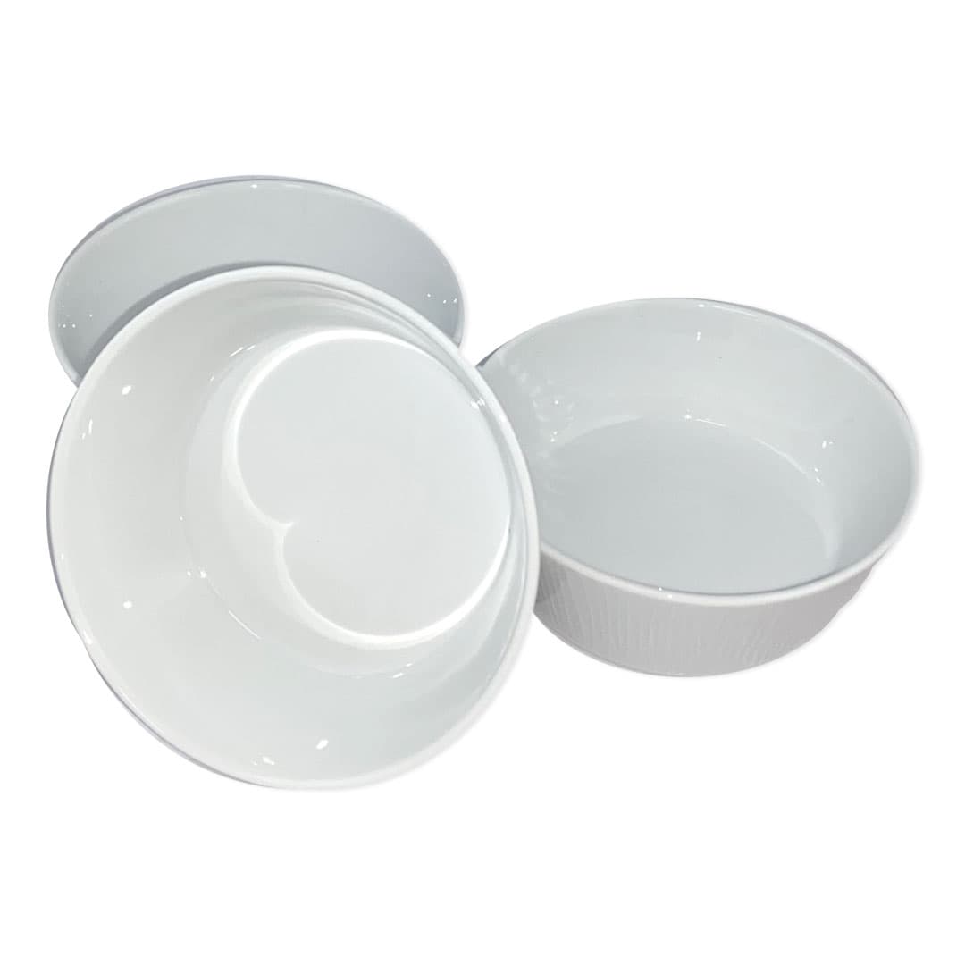 Set de cocina de 3 boles en porcelana